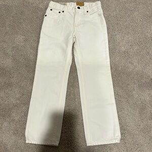New Polo Ralph Lauren White Slim Jeans Size 6